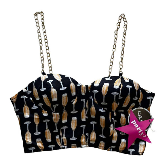 Bundle - Rabbit Rose Crop Top (Size: S) - Picture 3 of 5
